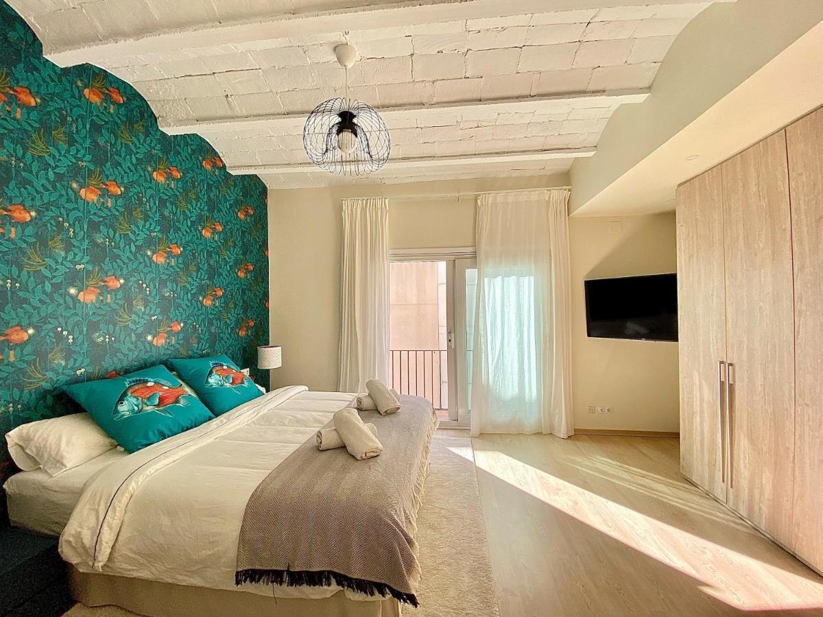 Abbott Apartment - 1 Min From The Beach - 100M2 - Sleeps 8 Sitges Luaran gambar