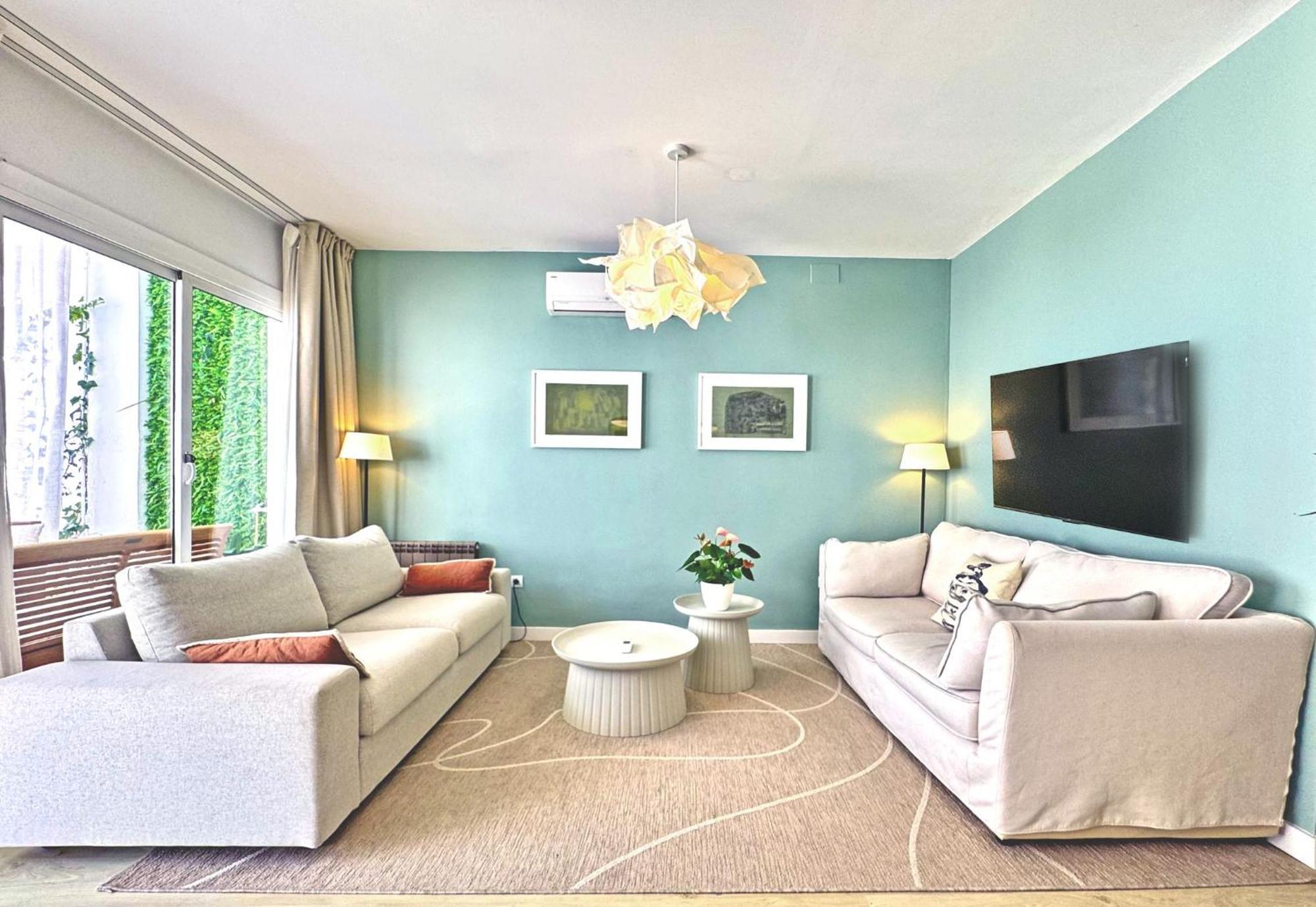 Abbott Apartment - 1 Min From The Beach - 100M2 - Sleeps 8 Sitges Luaran gambar